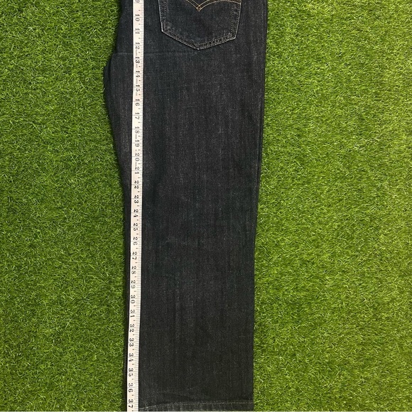 A Levi’s Authentic Black Straight fit Boot cut Men’s jeans 👖 - Picture 5 of 8